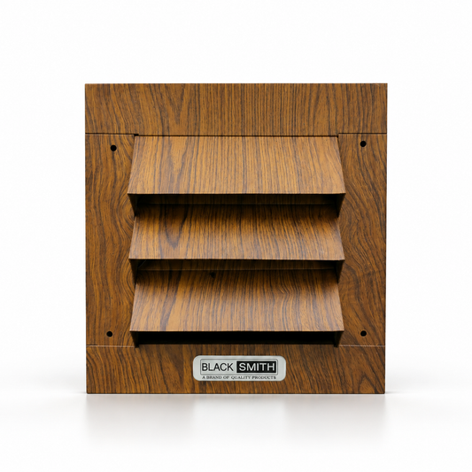 Premium Dark Wood Exhaust Shutter