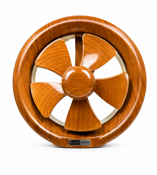 Premium Dark Wood Window Exhaust Fan