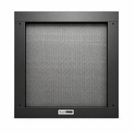 Premium Exhaust Hollow Shutter Black