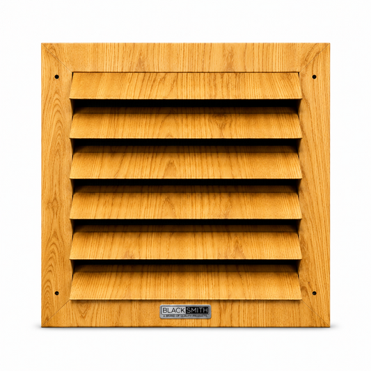 Premium Light Wood Exhaust Shutter
