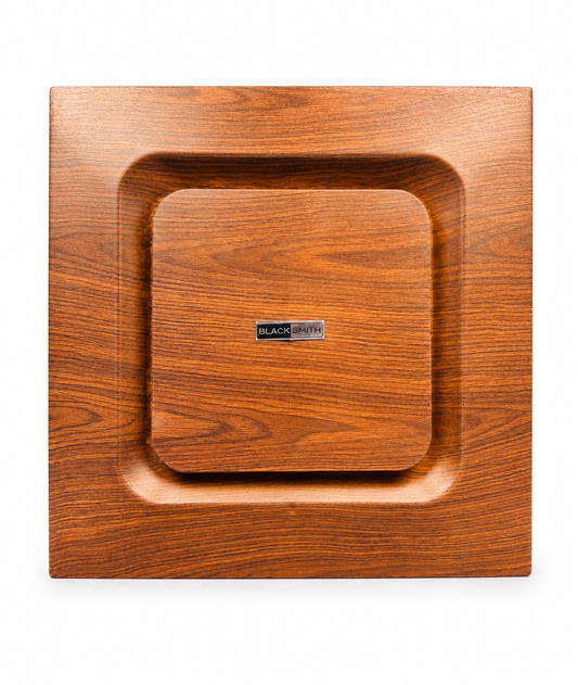 Premium Dark Wood Ceiling Exhaust Fan