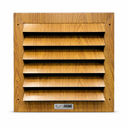 Premium Dark Wood Exhaust Shutter