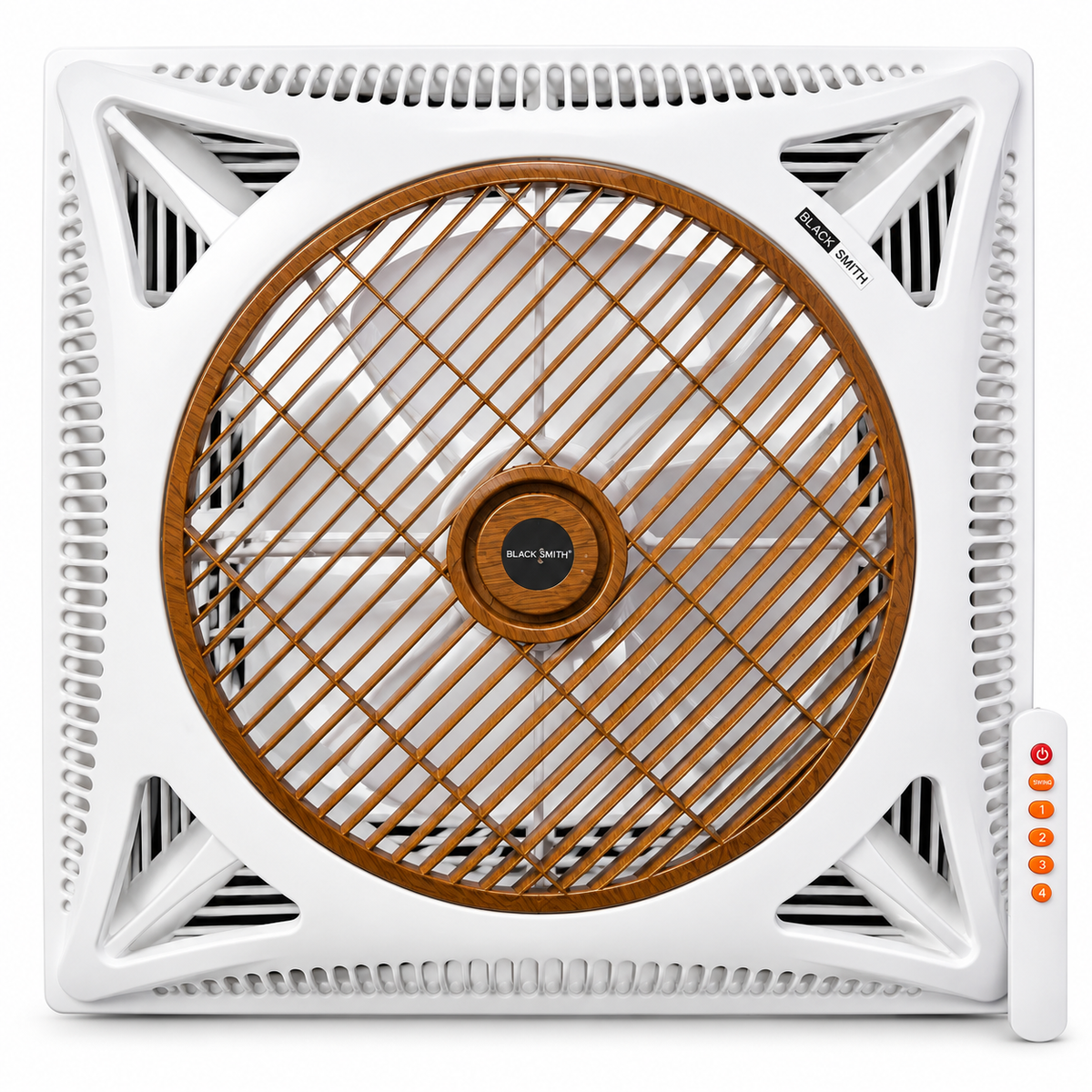Premium False Ceiling Fan Dark Wood