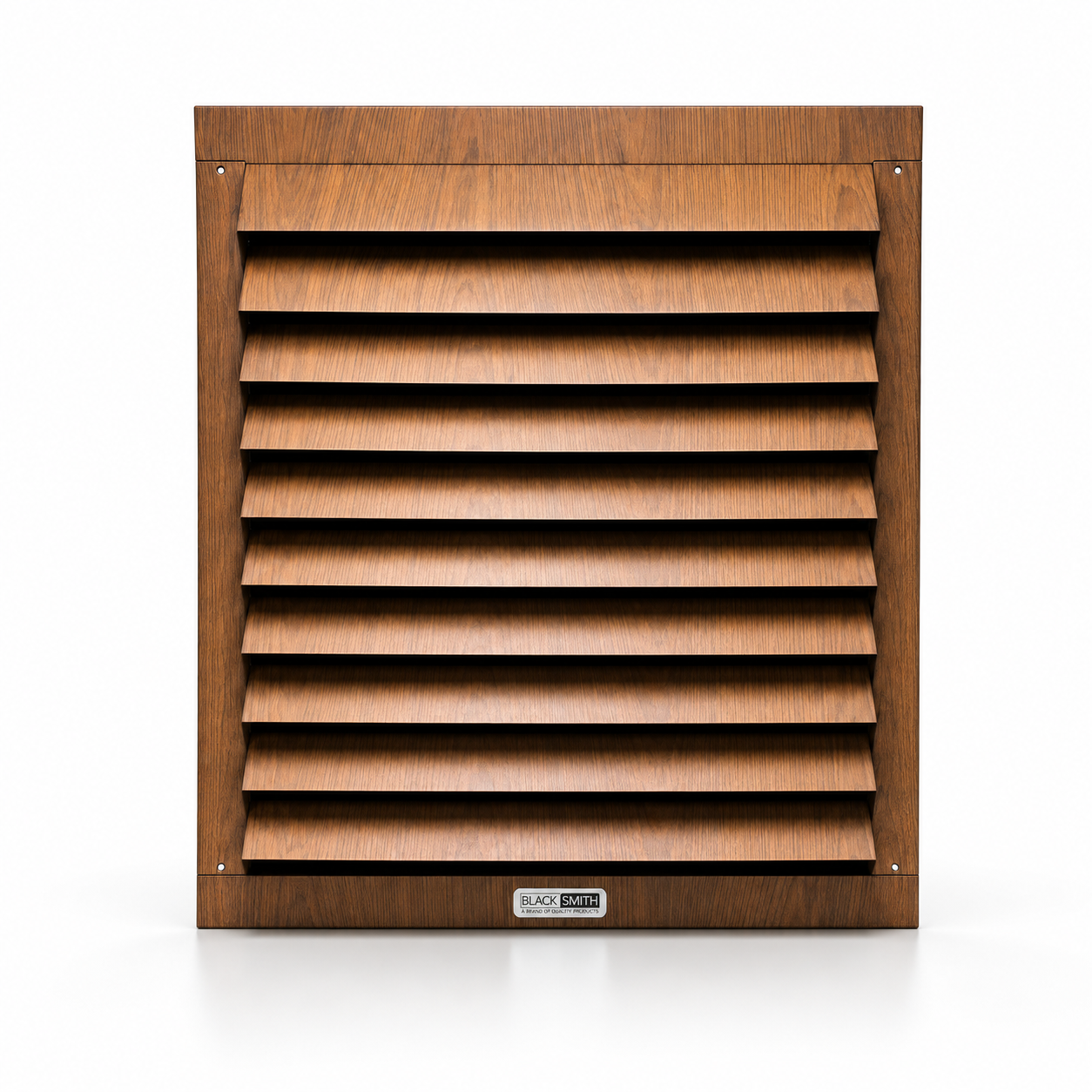 Premium Dark Wood Exhaust Shutter