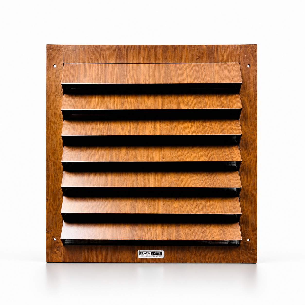 Premium Dark Wood Exhaust Shutter