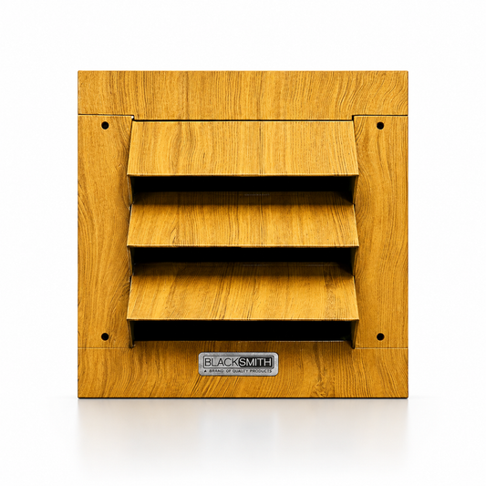 Premium Light Wood Exhaust Shutter