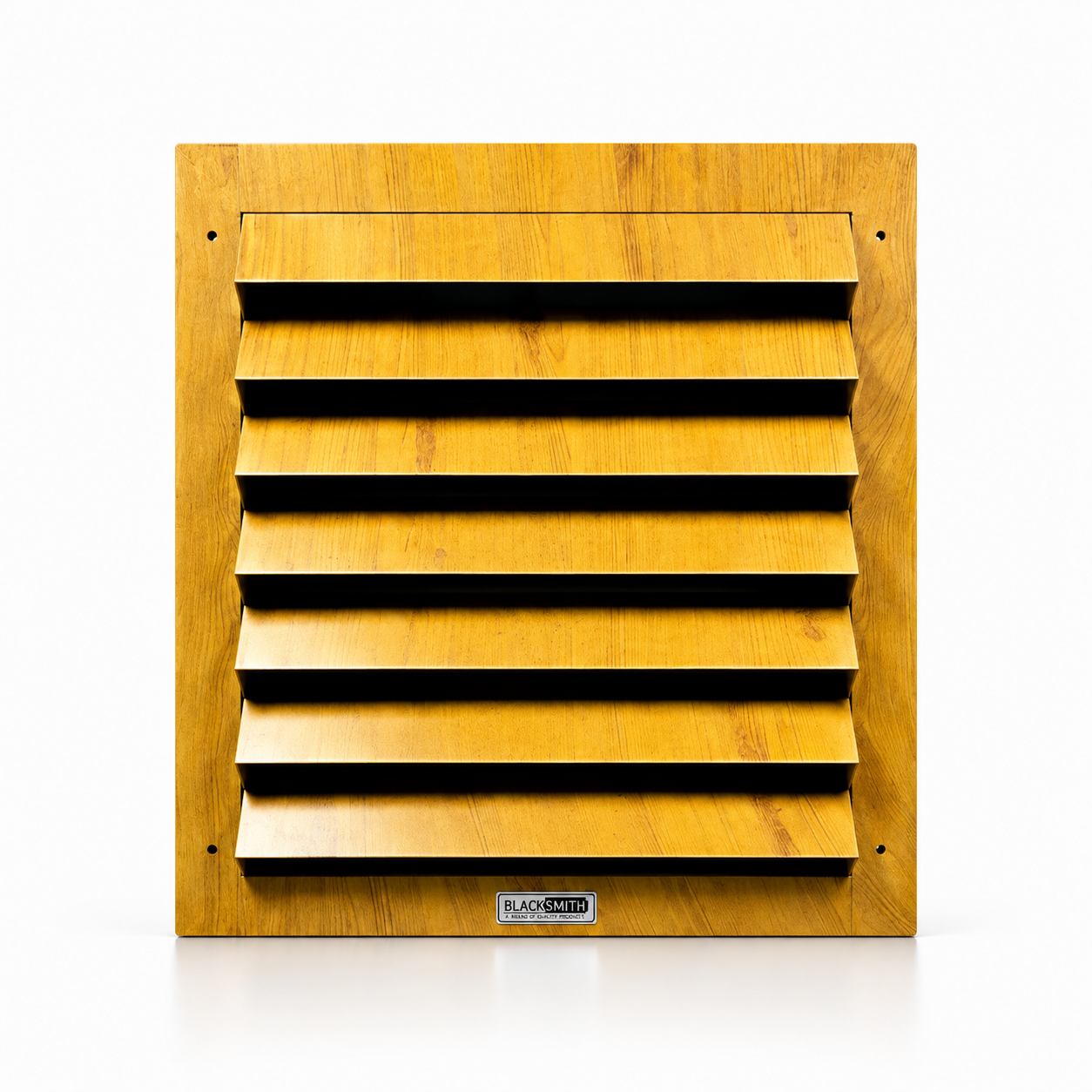 Premium Light Wood Exhaust Shutter