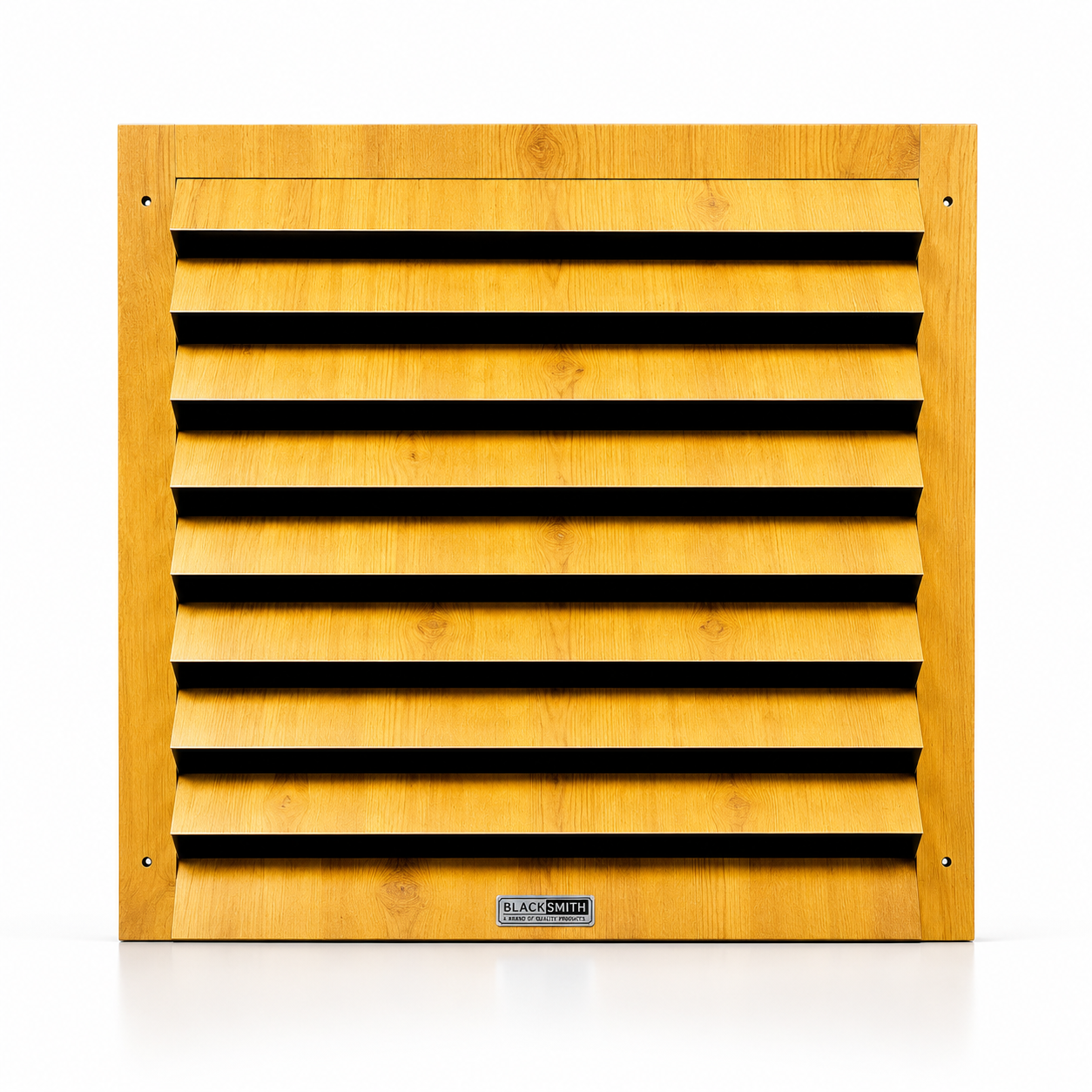 Premium Light Wood Exhaust Shutter