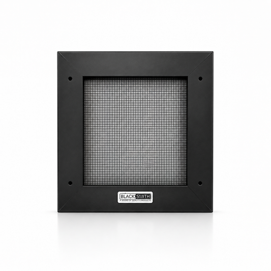 Premium Exhaust Hollow Shutter Black