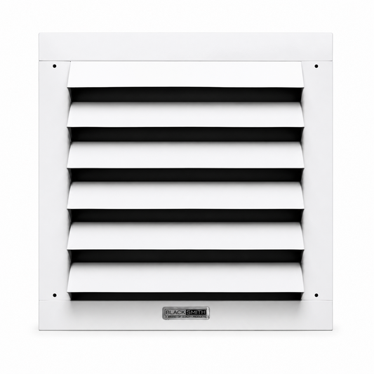 Premium Snow White Exhaust Shutter
